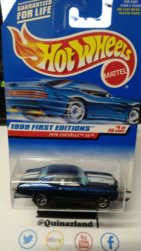 hot wheels First Editions 70 Chevelle SS 1999-915 (CP02)