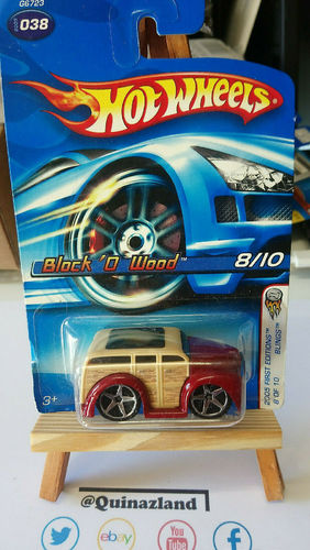 Hot Wheels First Editions Block 'O Wood 2005-038 (CP03)