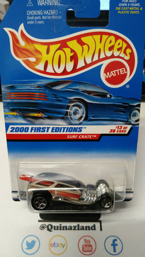 hot wheels First Editions Surf Crate 2000-073 (CP03)