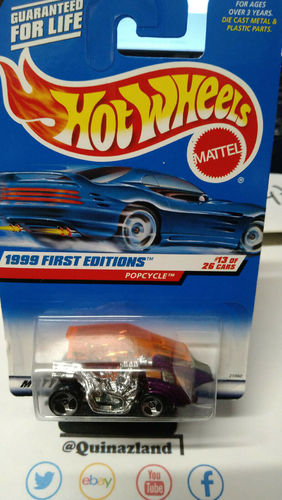 Hot Wheels First Editions Popcycle 1999-913 (CP03)