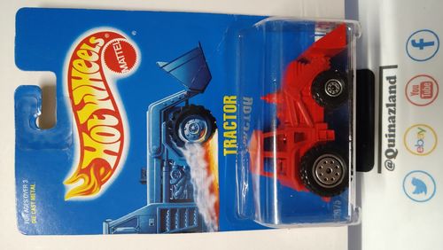 hot wheels 1992 Tractor collector 145 version rouge et jantes CT (CP04)